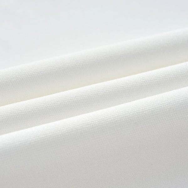 Men's White Zhongshan Suit set