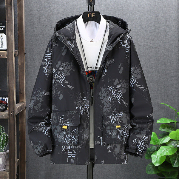 Large Size Men's Jacket Korean Style