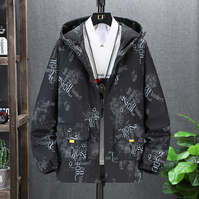 Large Size Men's Jacket Korean Style