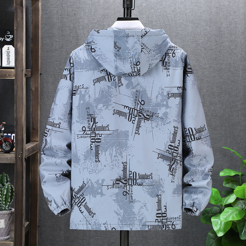 Large Size Men's Jacket Korean Style