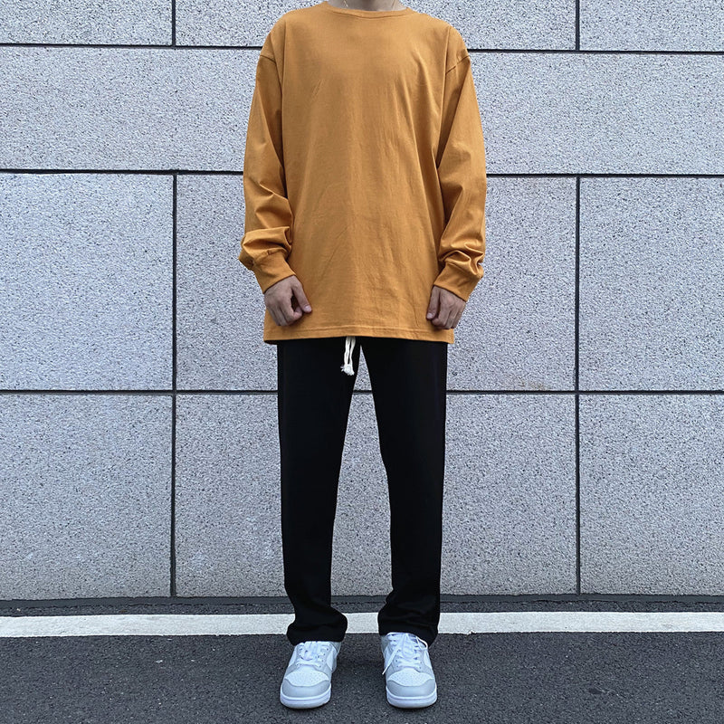 Long Trousers Loose Straight High Street Spring And Autumn