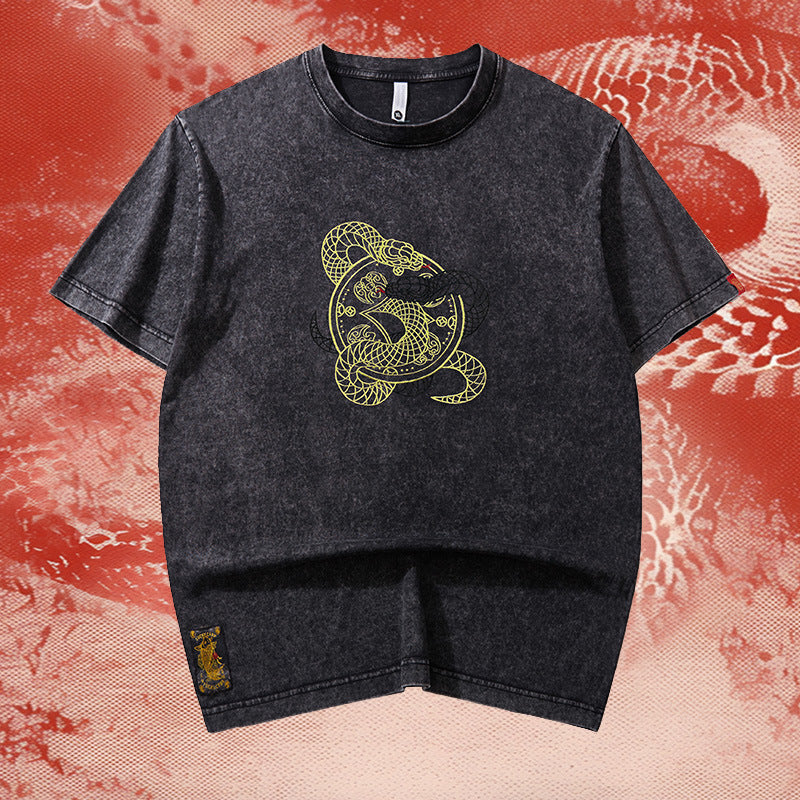 Heavy Spring And Summer Loose Men's T-shirt