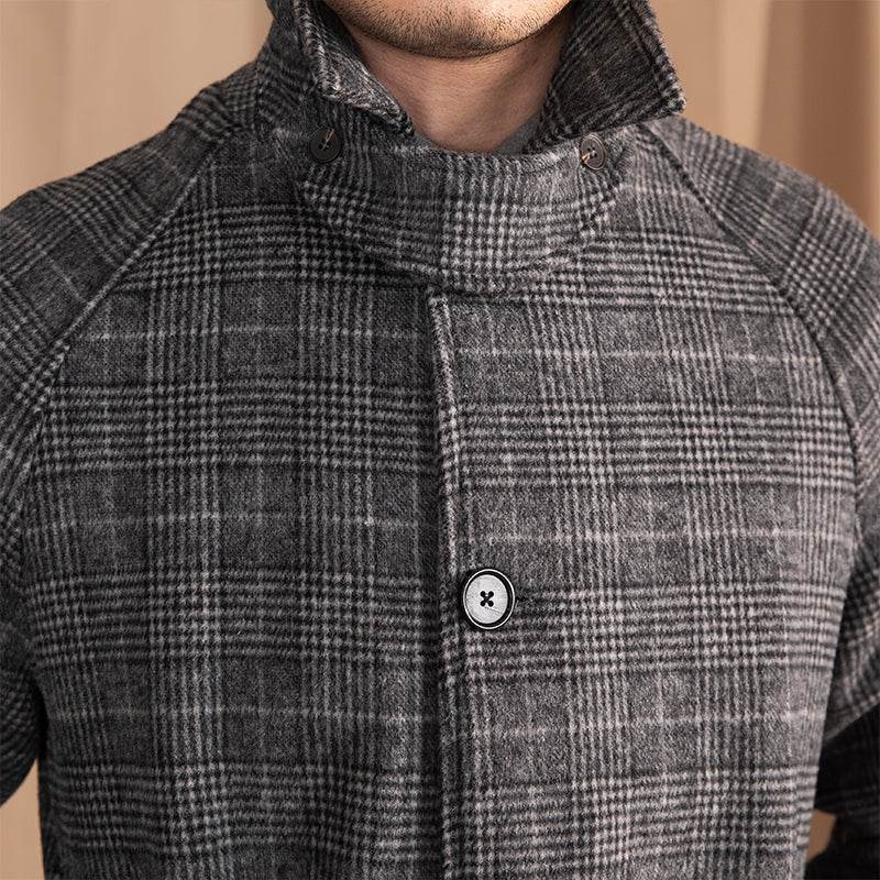 Men's Wool Warm Mid-length trench Coat