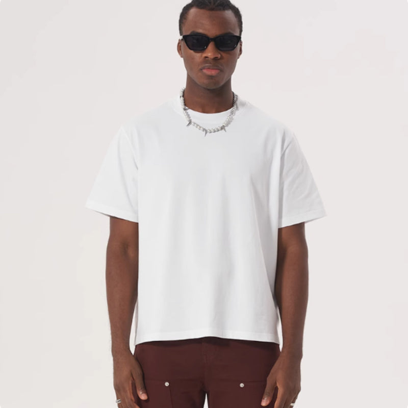 Tall And Versatile Pure Cotton T-shirt