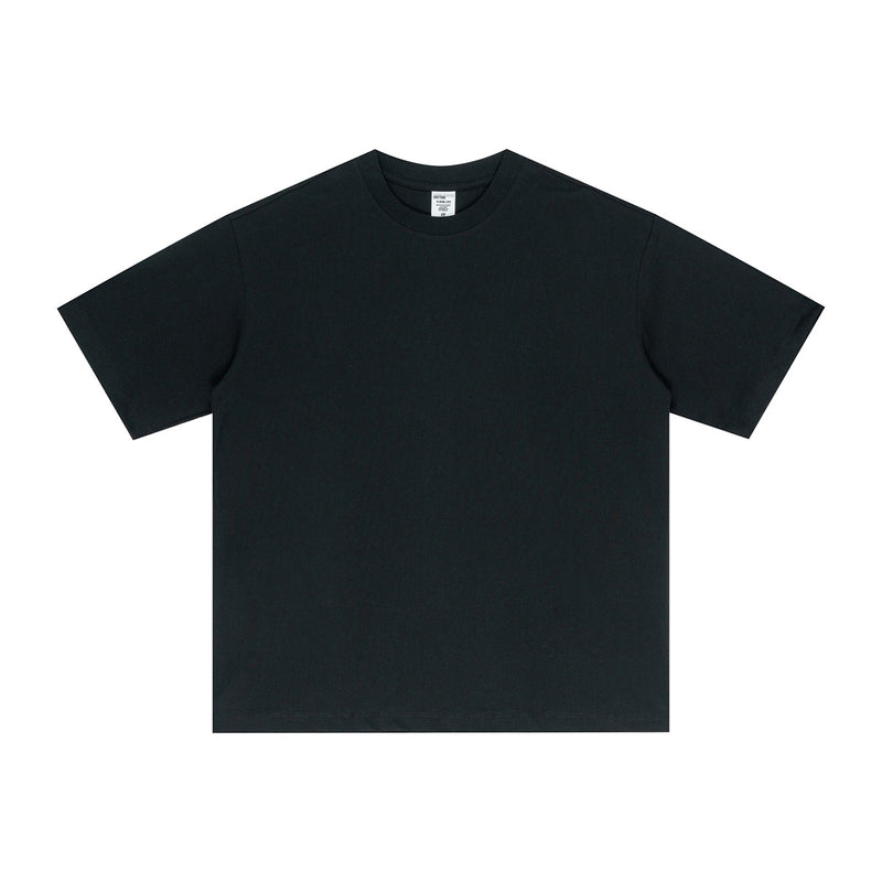 Street Long-staple Cotton Solid Color Short Sleeve t-shirt