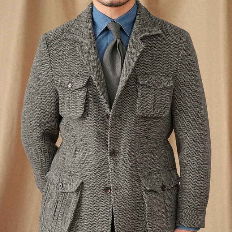 Commuter Business Keep Warm And Handsome suit Jacket Men