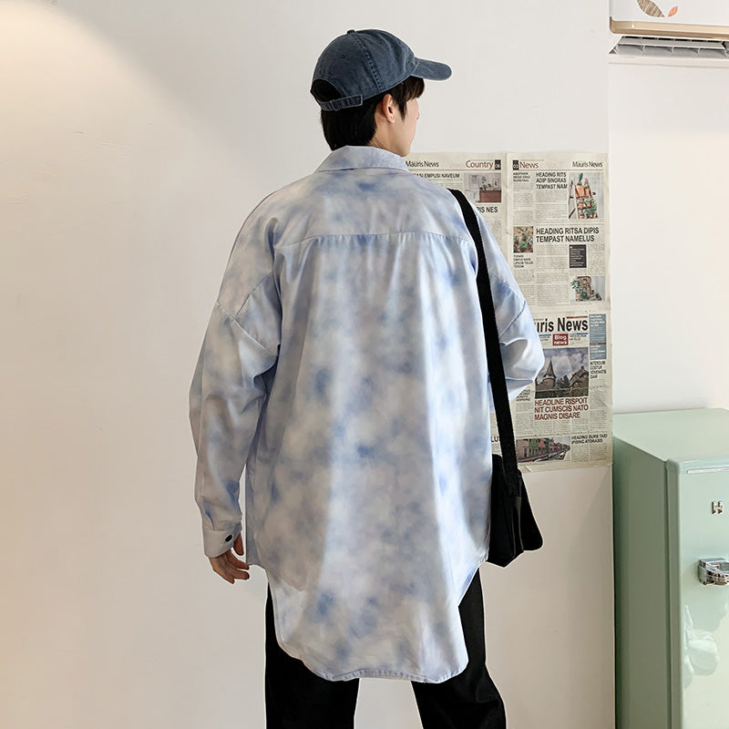 Men Lazy Style Japanese Loose shirt
