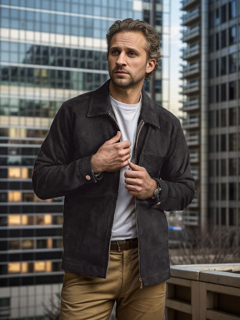 Men's Suede Jacket