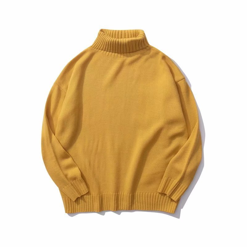 Simple Versatile Couple Turtleneck Sweater