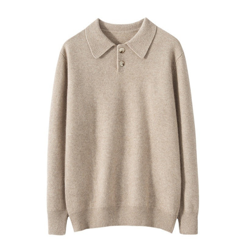 Men's Knitted Autumn And Winter Leisure Long Sleeve Pullover sweater