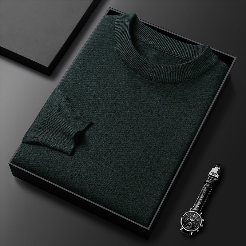 Autumn And Winter Knitting Bottoming Shirt Men