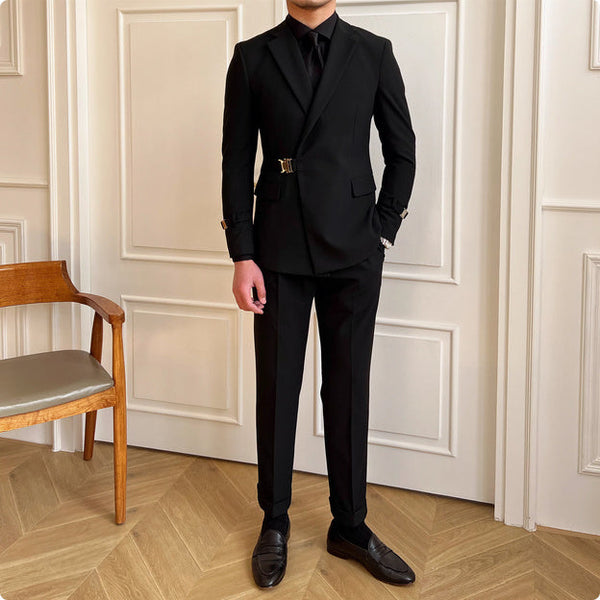 Commuter Slimming Leisure Versatile British Suit Set