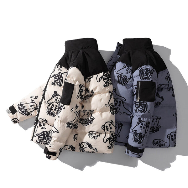 Korean Style Loose Bread Winter jacket Men