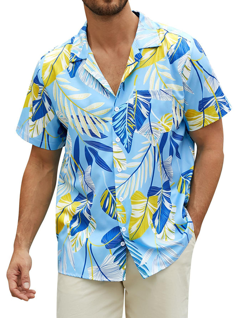 Men's Personalized Hawaiian 3D Printed Shirt