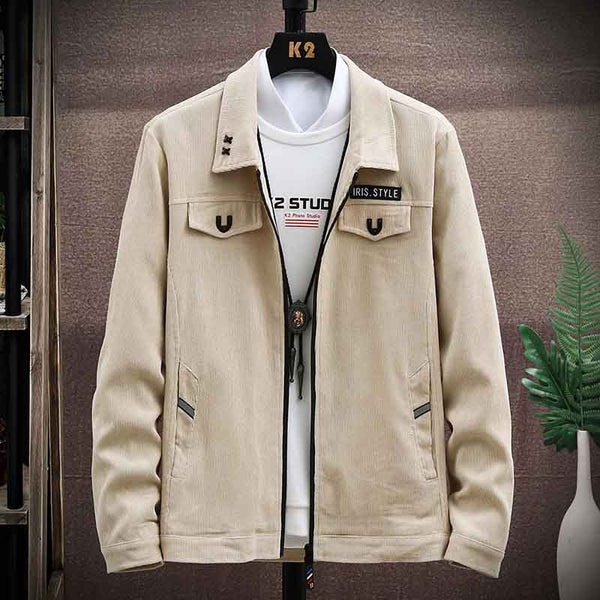 Autumn Handsome Functional Lapel jacket