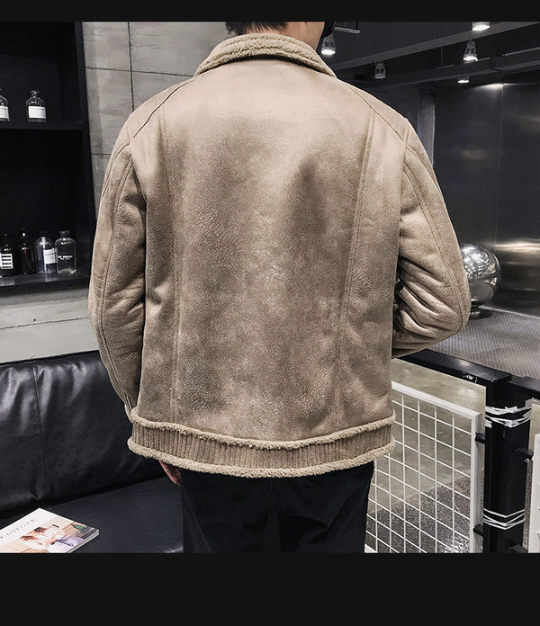 Men's Cotton Leather Jacket