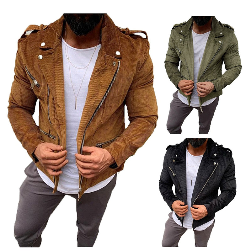 Long-sleeve lapel jacket