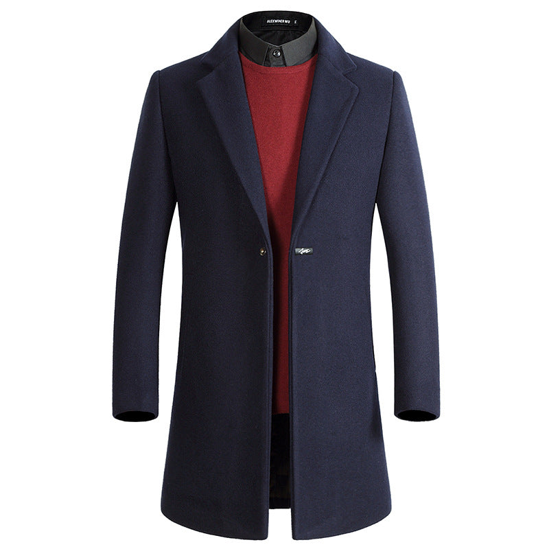Men's Casual Slim fit trench Coat