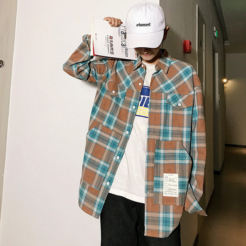 Long Sleeve Plaid Shirt