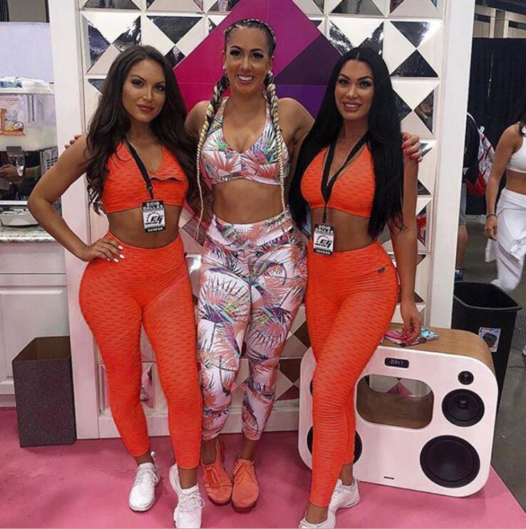 sexy hips jacquard yoga set sports hips leggings fitness set