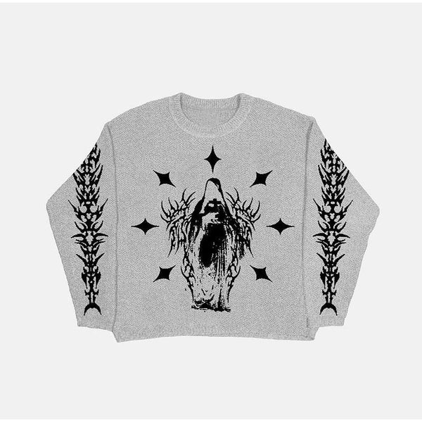 Brocade Sweater men
