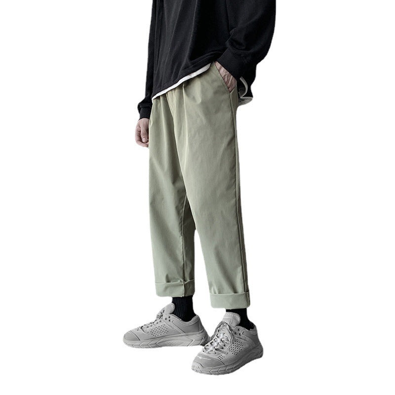 Men's Autumn Korean-style Western Style Leisure Trousers