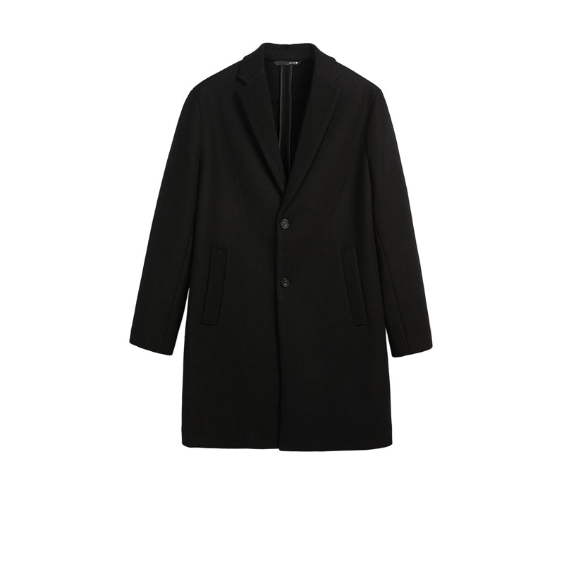 Men's Comfortable-fit Woolen Coat