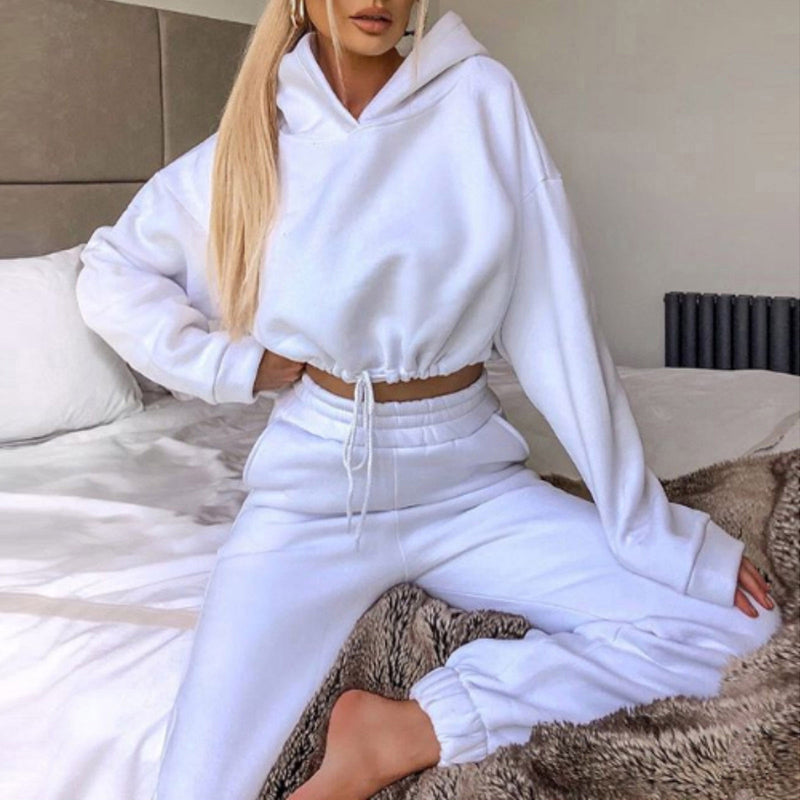 Women 2 Piece Sweatsuits Tracksuits Sexy Long Sleeve