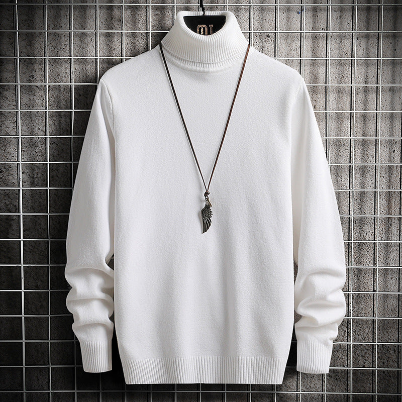 Personalized Solid Color Sweater Men's Sweater