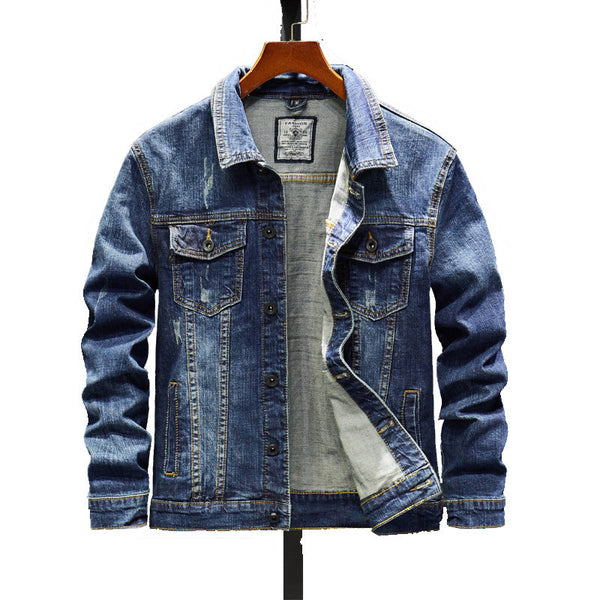 Men's Stretch Slim Denim Jacket