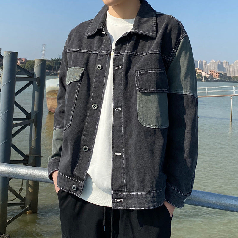 Patchwork Jacket men