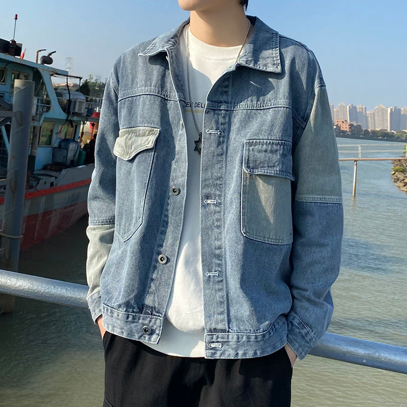 Patchwork Jacket men
