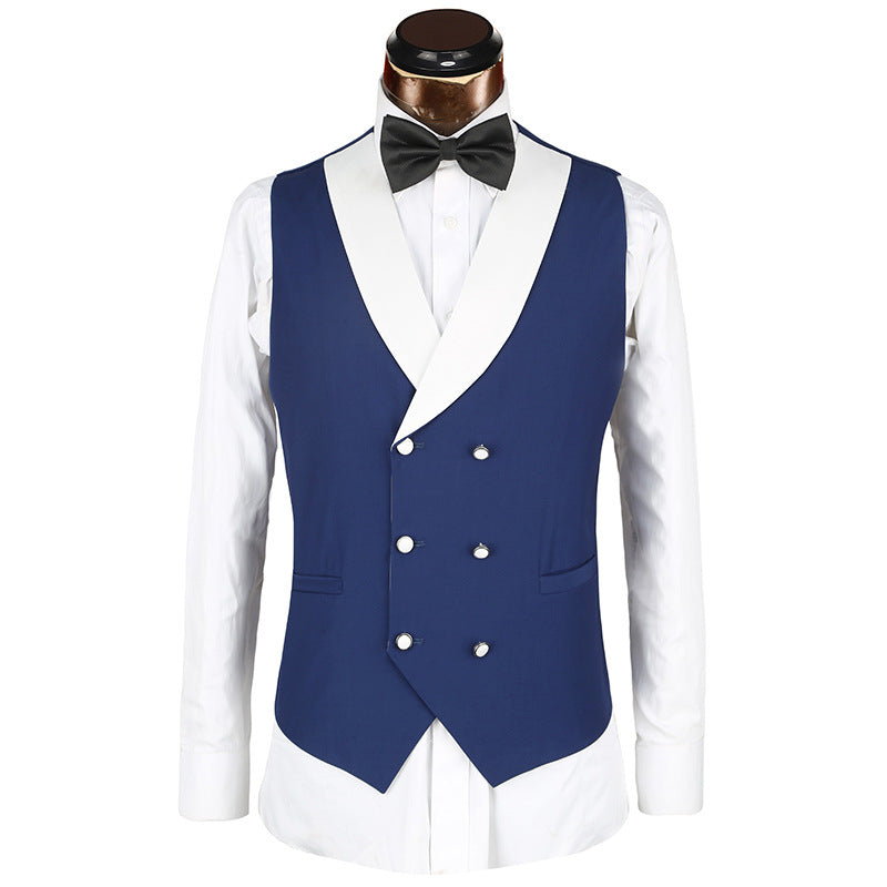 Casual Three-piece groom Wedding Suit men