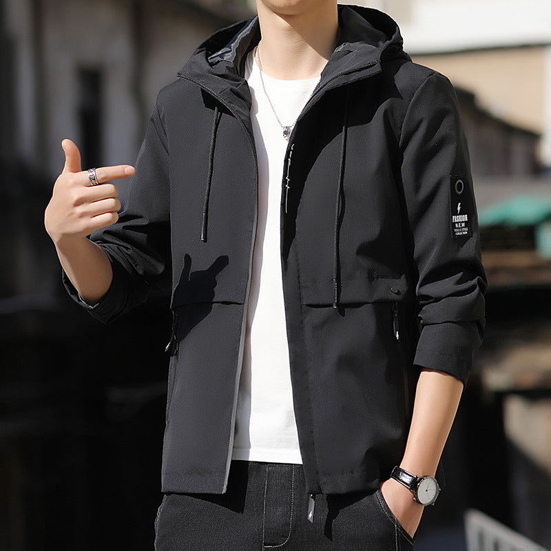 Slim Trendy Embroidered Thin Casual Jacket