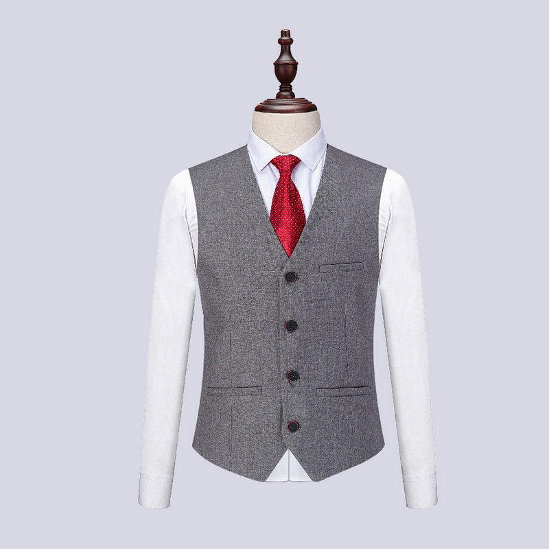 Three-Piece Slim Plus Size Men's wedding Suit