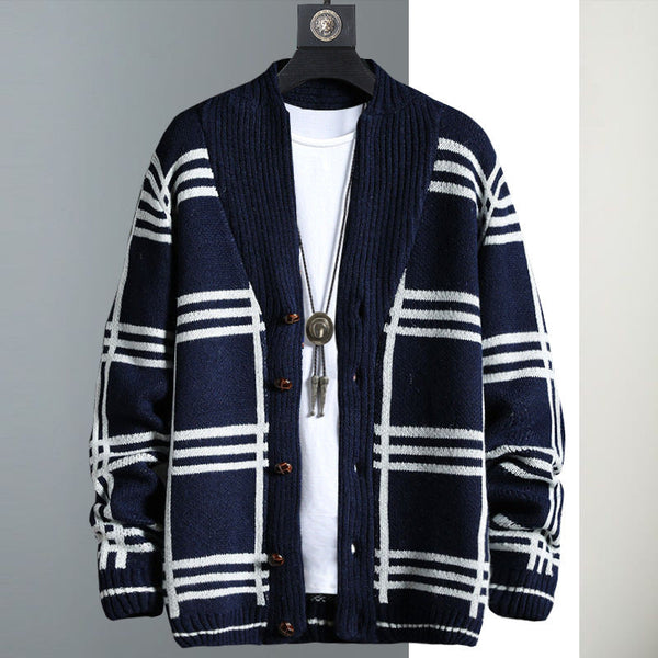 Men's Long Sleeve Casual Slim Sweater