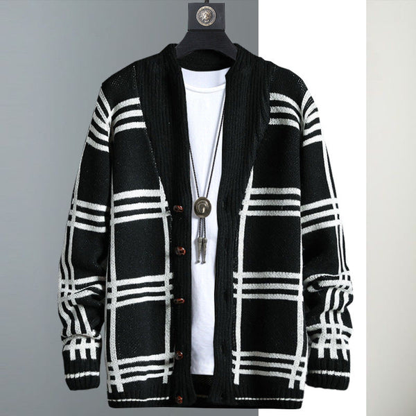 Men's Long Sleeve Casual Slim Sweater
