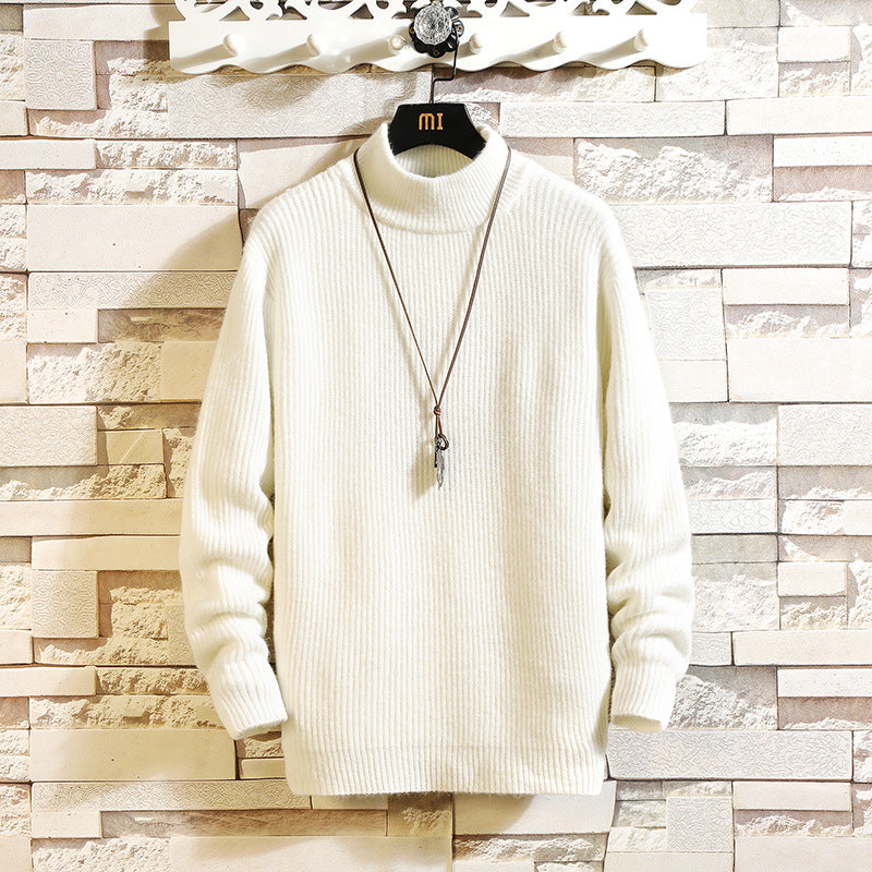 Half High Neck Men's Sweater
