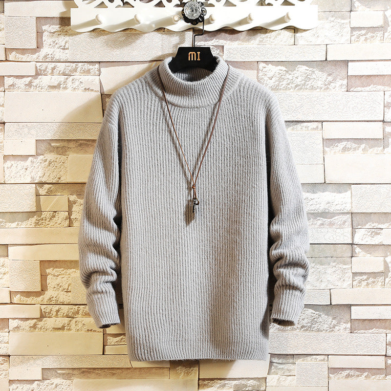 Half High Neck Men's Sweater