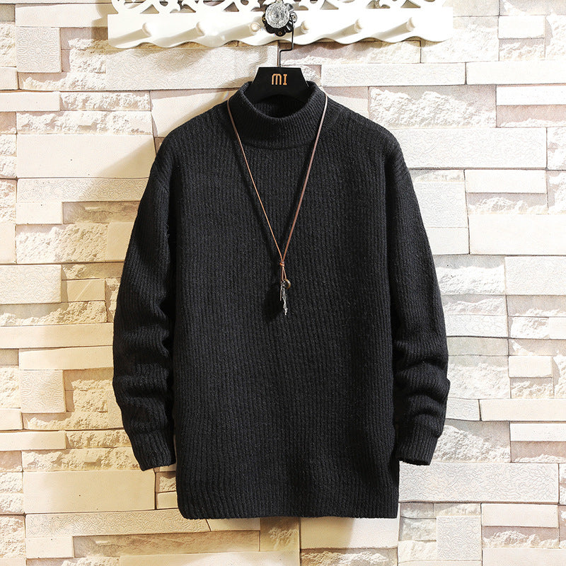 Half High Neck Men's Sweater