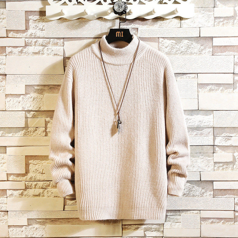 Half High Neck Men's Sweater