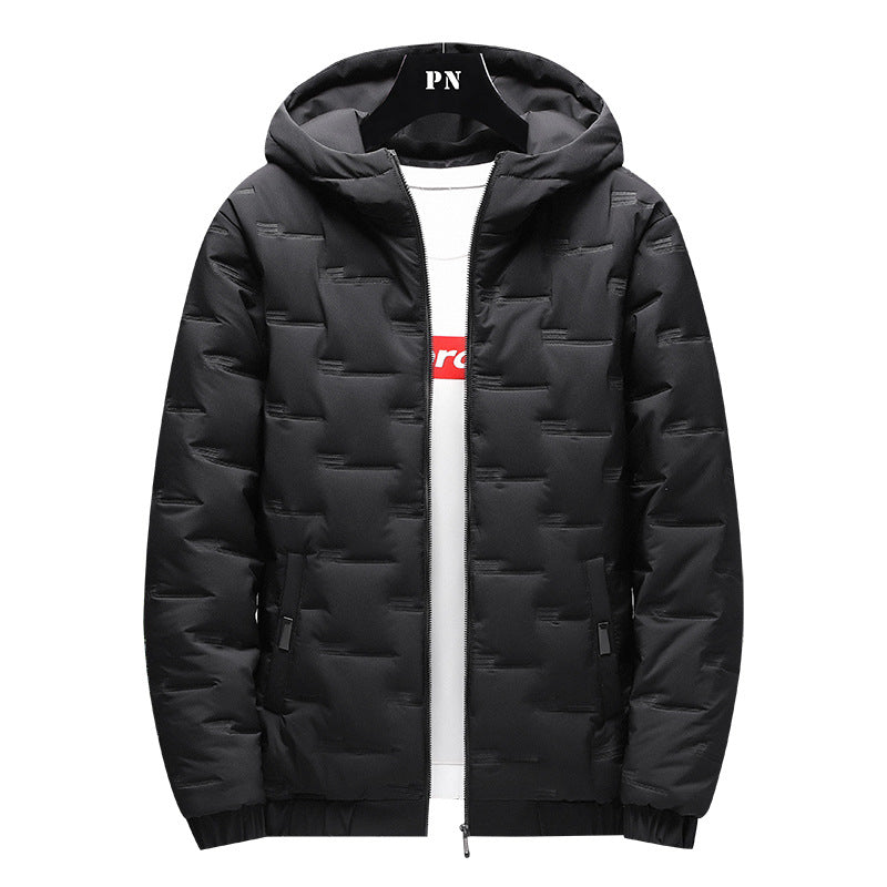 Men's Warm Hooded Cotton Jacket