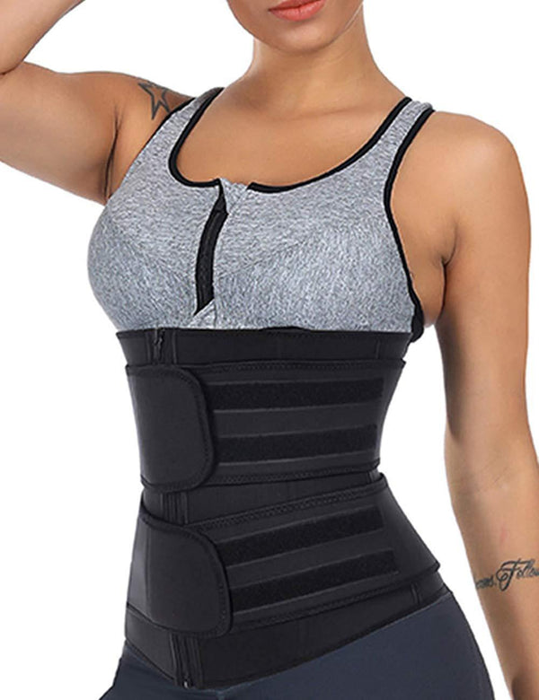 Double Waist Belt Waist Steel Bone Corset Waist Trainer Neoprene Corset