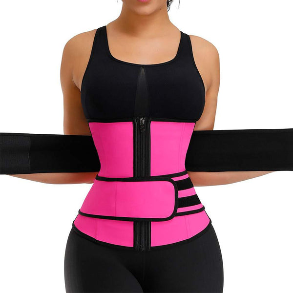 Double Waist Belt Waist Steel Bone Corset Waist Trainer Neoprene Corset