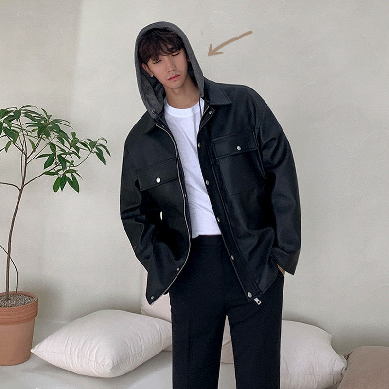 Locomotive Pilot Loose Leather Jacket