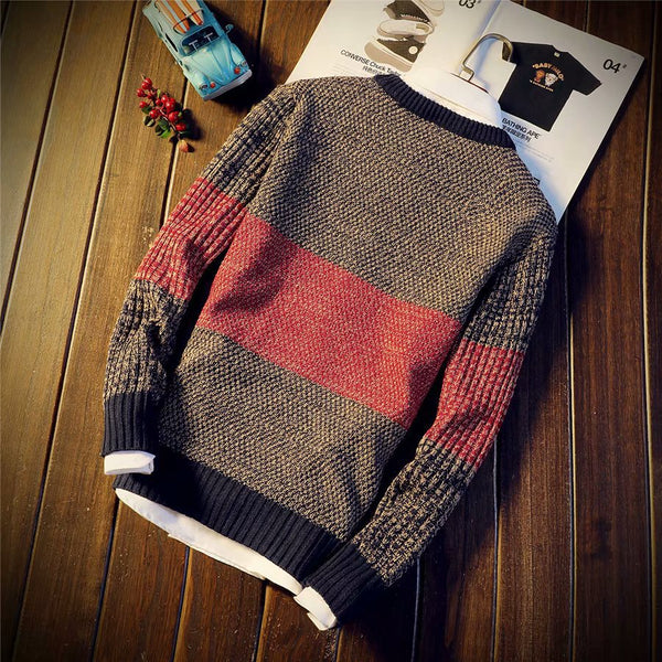 Casual Men's Round Neck Sweater