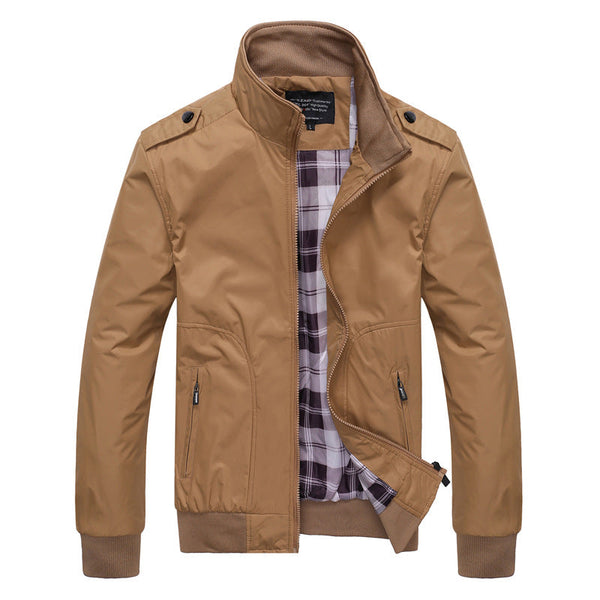 Men Overcoat Bomber Jacket