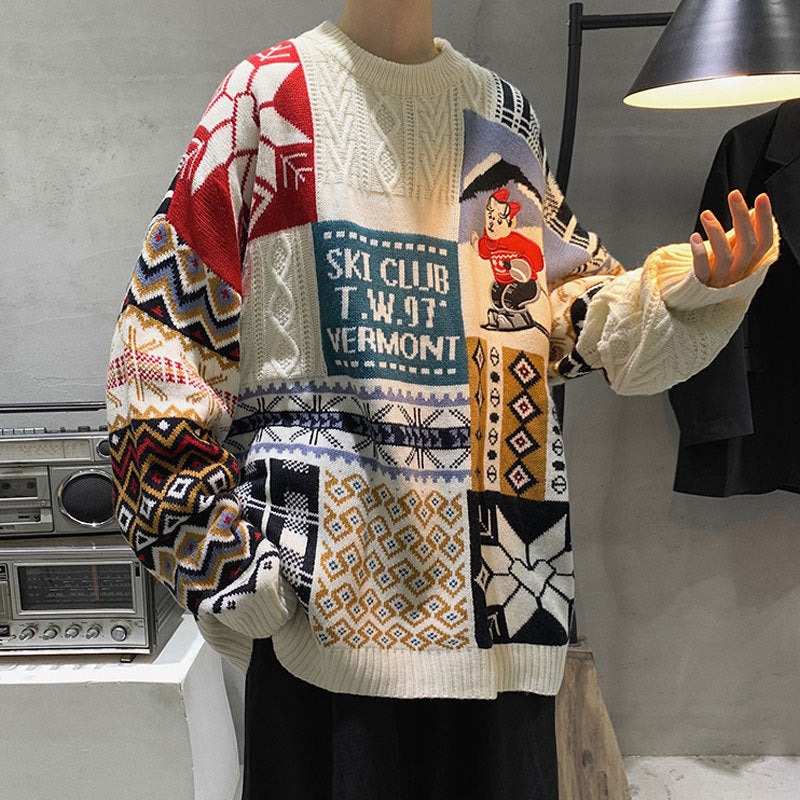 Lazy Style Loose And Thick Sweater