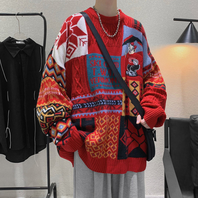 Lazy Style Loose And Thick Sweater