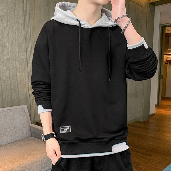 Loose All-match Hooded Sweater Men
